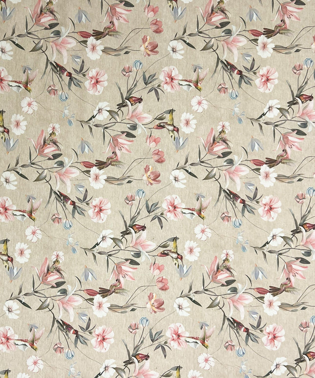 Baumwolltischdecke Colibri Blumen
