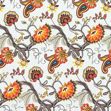 fleckenabweisende beschichtete Baumwoll Tischdecke Boho in beige