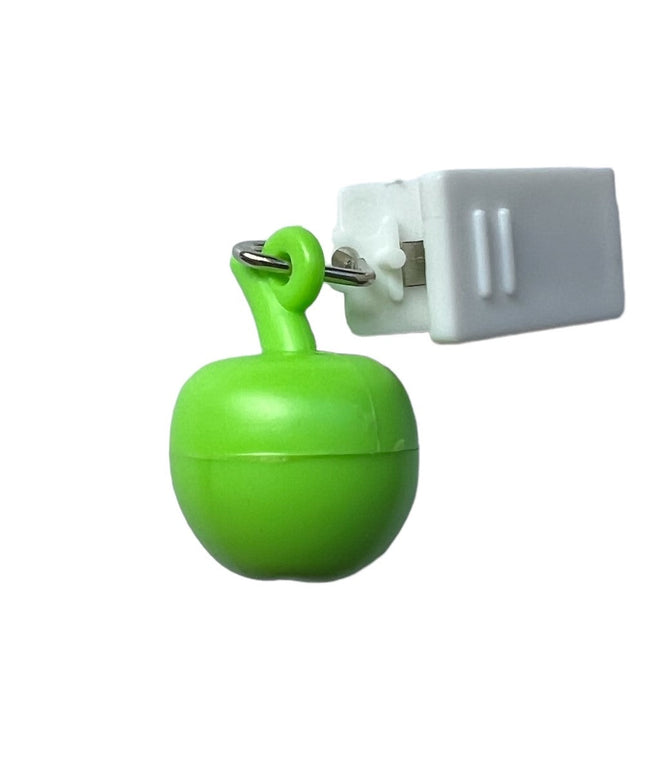 Tischdeckenbeschwerer - Apfel mit weiß