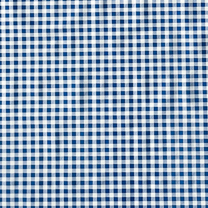 Wachstuch Tischdecke kariert blau