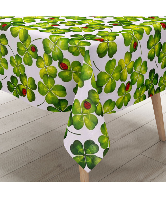 Wachstuchrolle Meterware Rollenware B3907-01 Kleeblätter Marienkäfer Klee