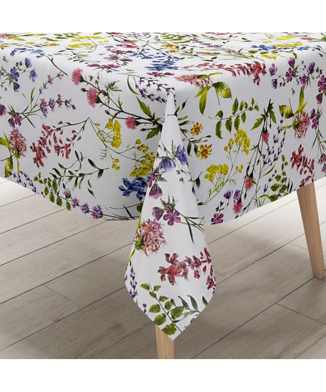 Wachstuch Tischdecke abwaschabr PVC Tischdecke Blumen eckig rund oval