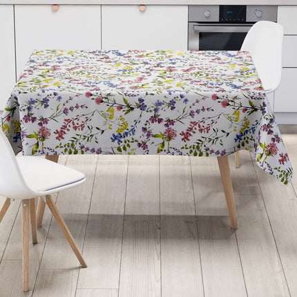 Wachstuch Tischdecke abwaschabr PVC Tischdecke Blumen eckig rund oval