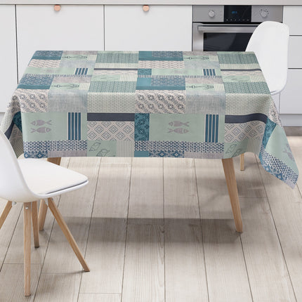 Wachstuch Tischdecke maritim