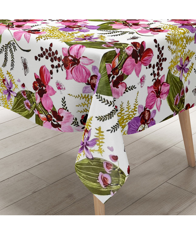 Wachstuch Tischdecke Orchideen
