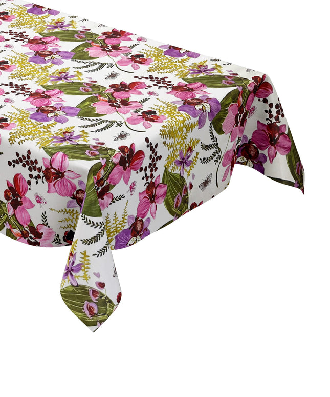 Wachstuch Tischdecke Orchideen