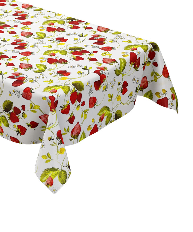 Wachstuch TIschdecke Erdbeeren