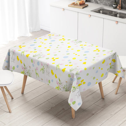 Wachstuch Tischdecke Ostern Osterhase Osterei