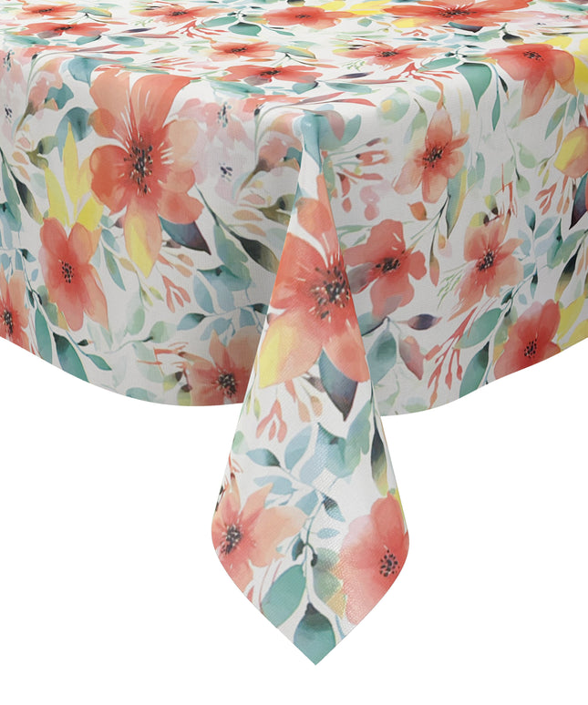 Wachstuch Tischdcke Mohnblumen aquarell