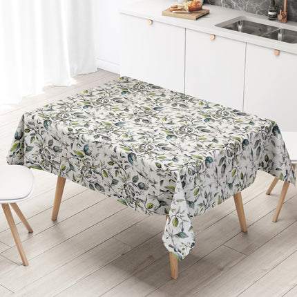 Wachstuch Tischdecke Apfelblüten