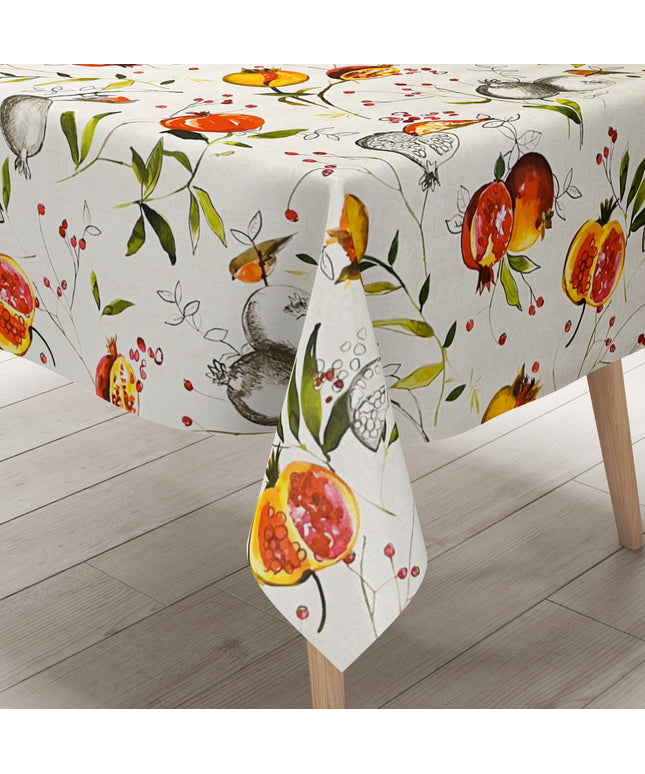 Wachstuch Tischdecke Granatapfel