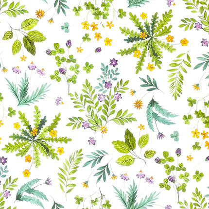 Wachstuch Tischdecke Feldblumen