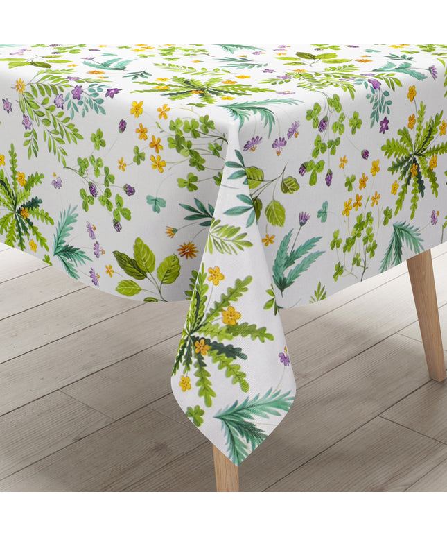 Wachstuch Tischdecke Feldblumen