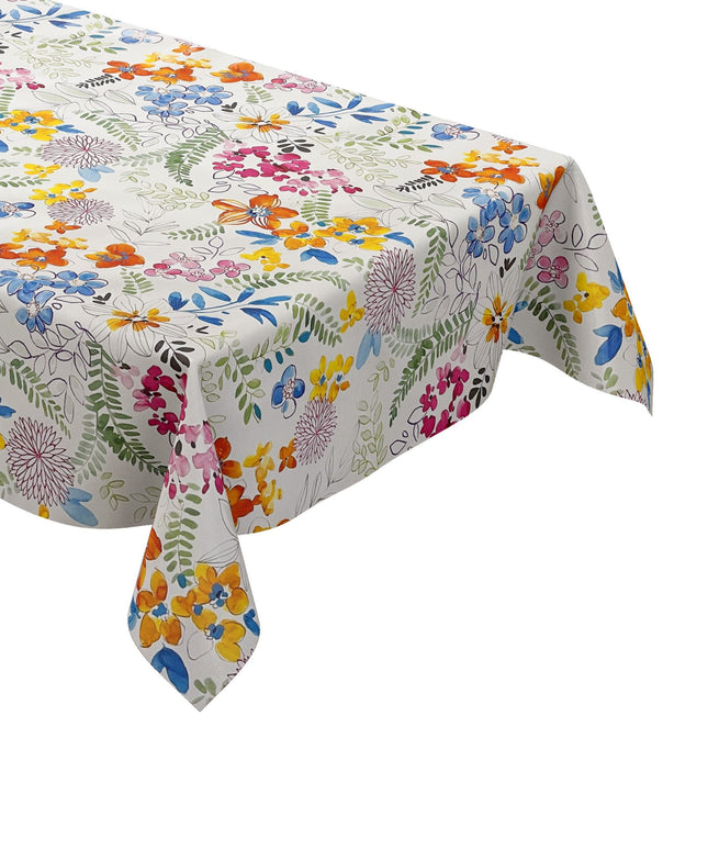 Wachstuchtischdecke Blumen Blüten