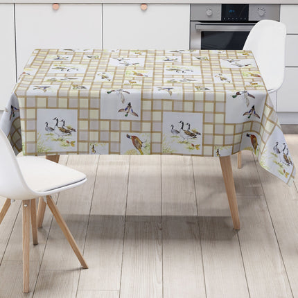 Wachstuch Rolle SONDERPOSTEN Wildmotiv Enten B8971-01 Rollenware