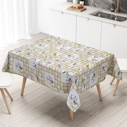 Wachstuch Rolle SONDERPOSTEN Wildmotiv Enten B8971-01 Rollenware