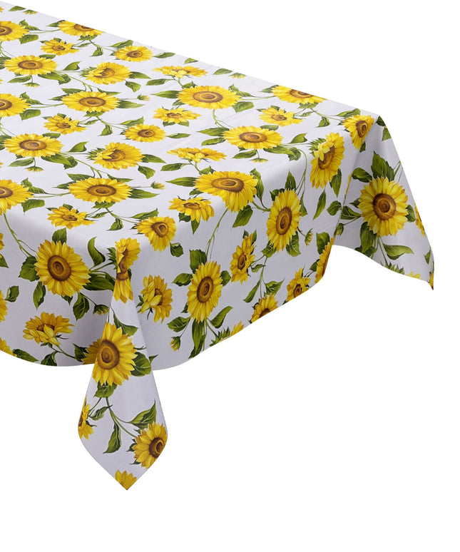 Wachstuch Tischdecke Sonnenblumen