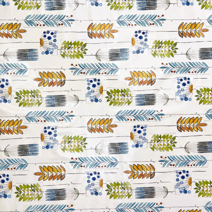 Wachstuch Rolle SONDERPOSTEN Blumen floral B9046-01 Rollenware