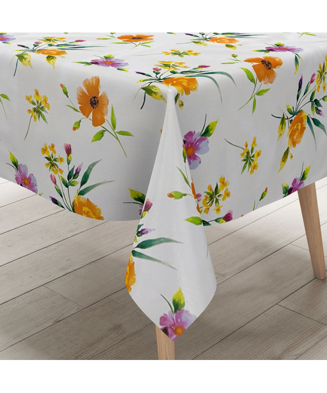 Wachstuchtischdecke PVC Tischdecke Mohnblumen eckig rund oval kaufen