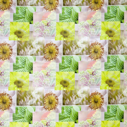 Wachstuch Tischdecke BB40 Pusteblume Blüten Patchwork eckig rund oval