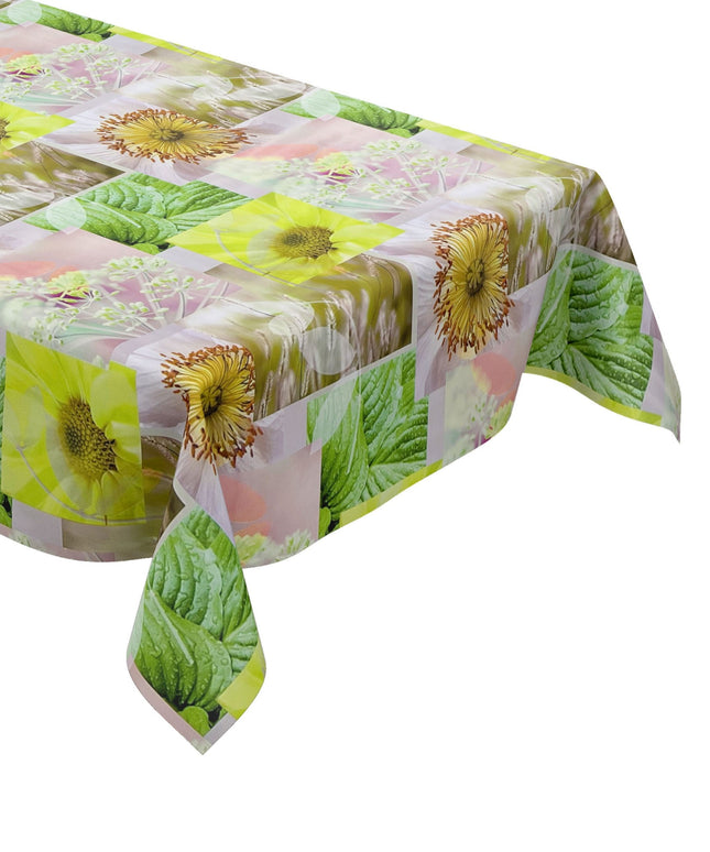 Wachstuch Tischdecke BB40 Pusteblume Blüten Patchwork eckig rund oval