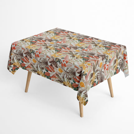 Baumwoll Tischdecke Dschungel Herbst