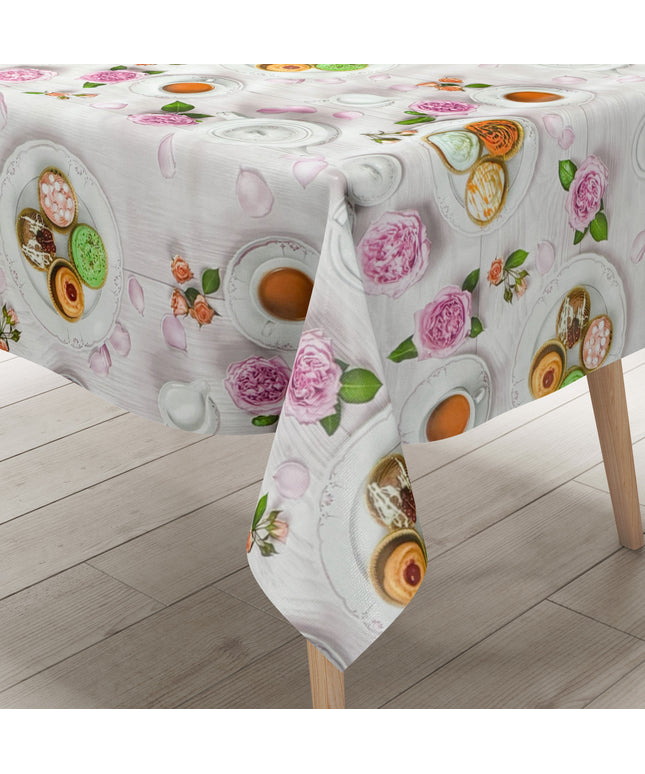Wachstuch Tischdecke Kaffemotiv
