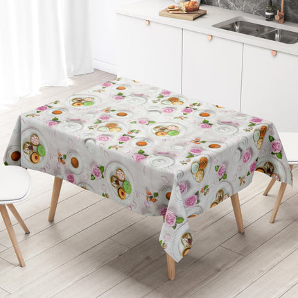 Wachstuch Tischdecke Kaffemotiv