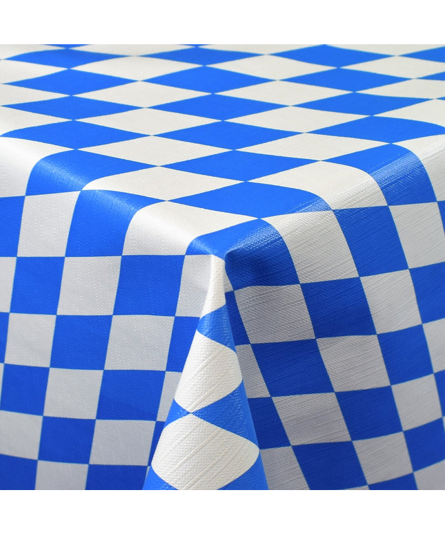 KEVKUS Bayersiche Raute geprägt Wachstuch Tischdecke eckig rund oval