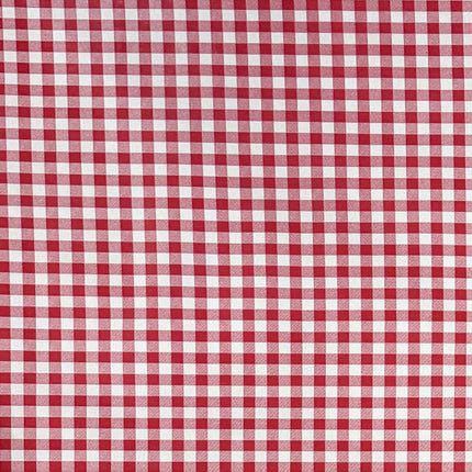Wachstuch Tischdecke kariert rot Vichy