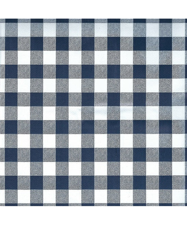 Wachstuchrolle Meterware Rollenware C141012 blau klein kariert