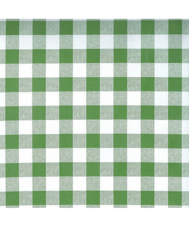 Wachstuchrolle Meterware Rollenware C141013 grün klein kariert