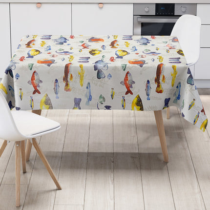 Wachstuchtischdecke Fische