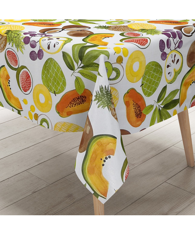 Wachstuch Tischdecke Obst Früchte