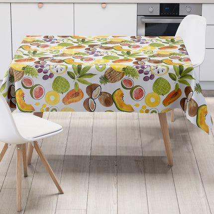 Wachstuch Tischdecke Obst Früchte