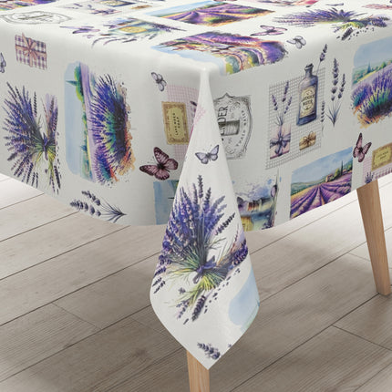 Wachstuch Tischdecke Lavendel Provence