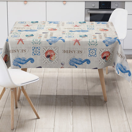 Wachstuch Tischdecke maritim