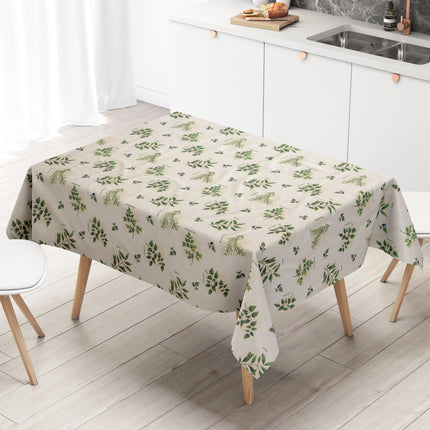Wachstuch Tischdecke Kräuter