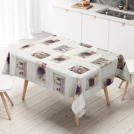 Wachstuch Tischdecke Lavendel