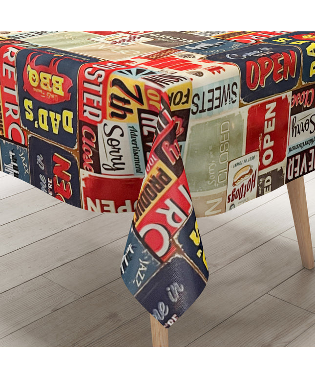 Wachstuch Tischdecke Diner