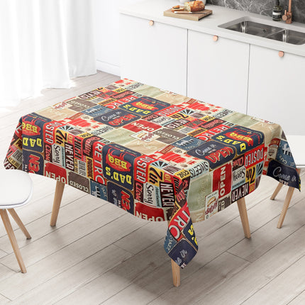 Wachstuch Tischdecke Diner