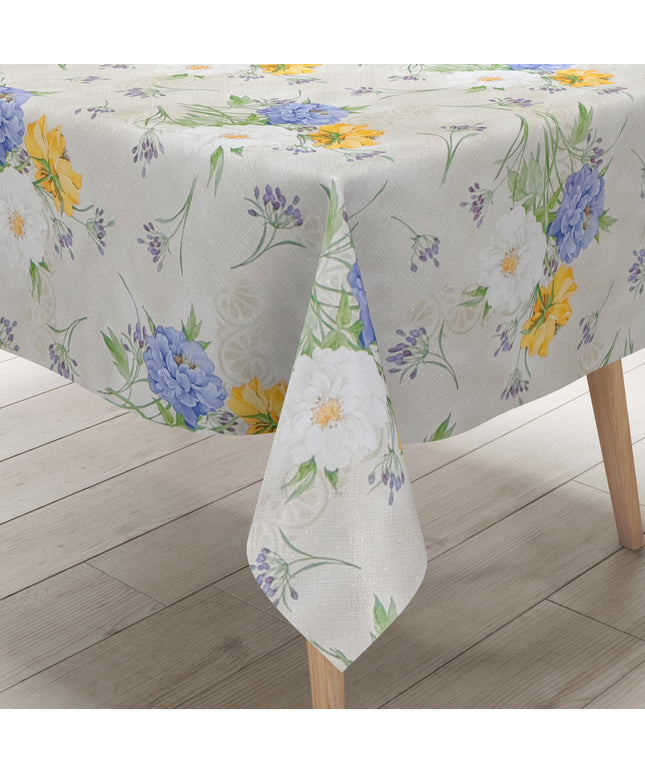 Wachstuch Tischdecke Blumenwiese