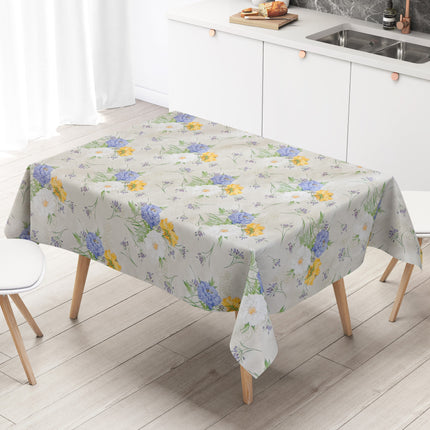 Wachstuch Tischdecke Blumenwiese