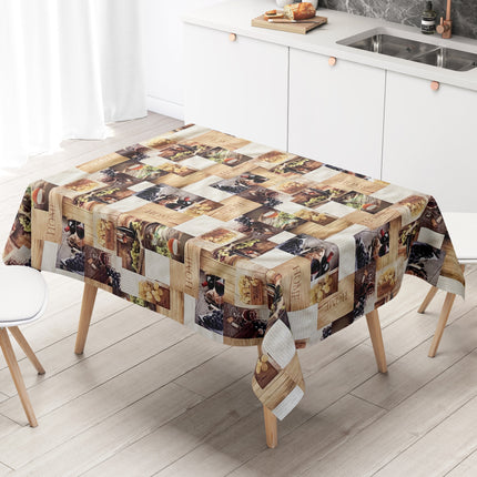 Wachstuch tischdecke Weintrauben