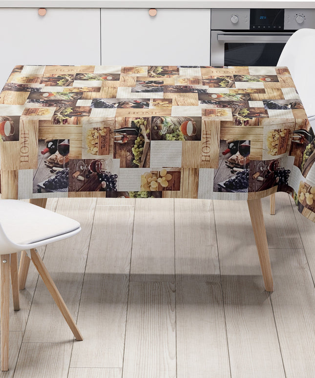 Wachstuch tischdecke Weintrauben