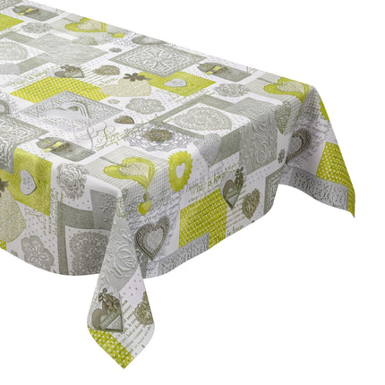 Wachstuch Rolle Meterware Rollenware C146063 Herzen Love Frühling