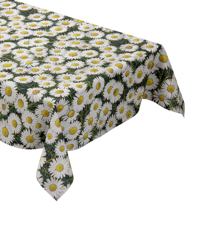 Wachstuch Tischdecke Margerite Blumenwiese