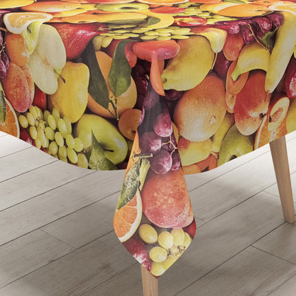 Wachstuch Tischdecke Obst Früchte