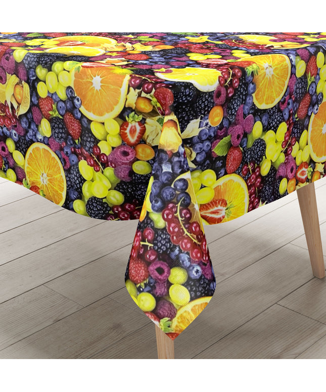 Wachstuchrolle Meterware Rollenware C320 Obst Früchte Beeren Orangen