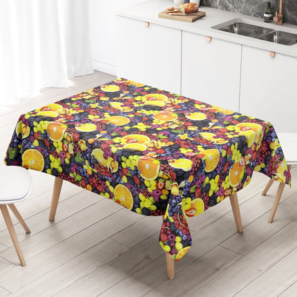 Wachstuchrolle Meterware Rollenware C320 Obst Früchte Beeren Orangen